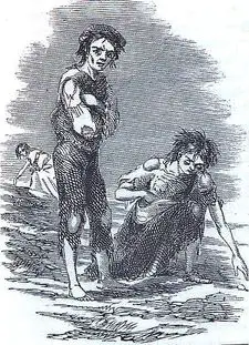 Potato Famine in Ireland in 1847 in Skibbereen