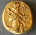Achaemenid coin daric 420BC front.jpg
